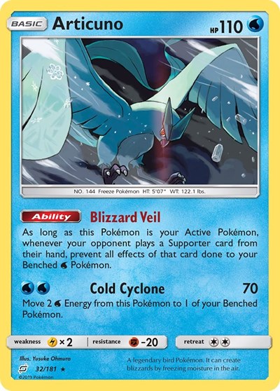 Articuno #32/181
