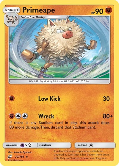 Primeape #72/181