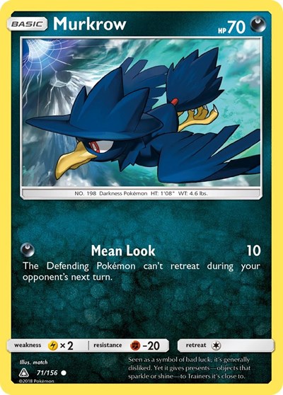 Murkrow #71/156