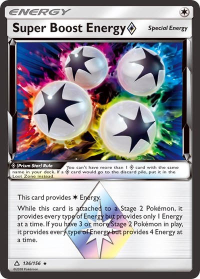 Super Boost Energy Prism Star #136/156