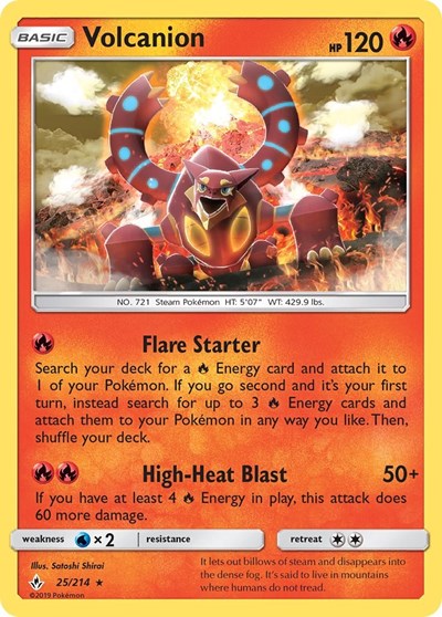 Volcanion #25/214