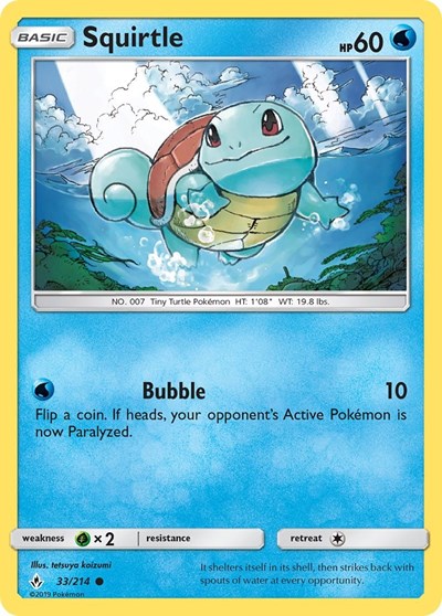 Squirtle #33/214
