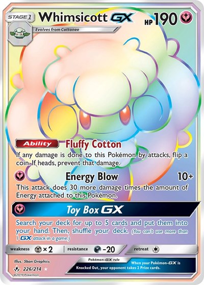 Whimsicott GX #226/214