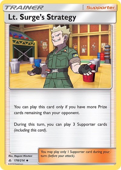 Lt. Surge's Strategy #178/214