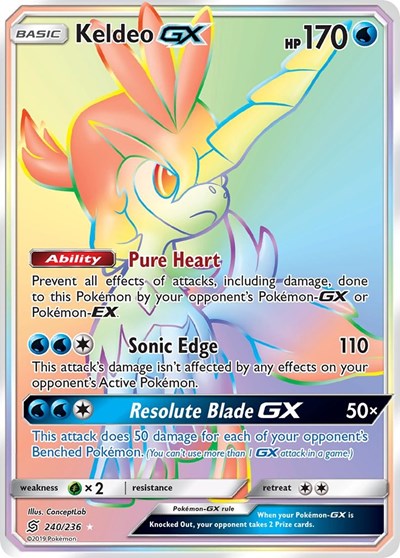 Keldeo GX #240/236