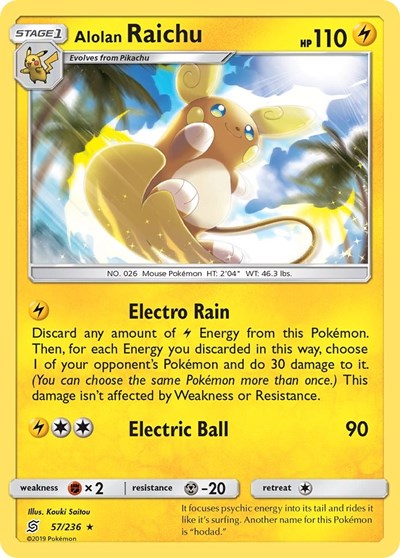 Alolan Raichu #57/236
