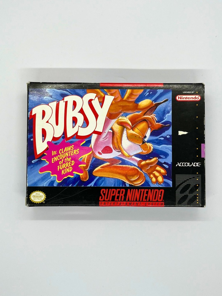 Bubsy - Super Nintendo Entertainment System - Used