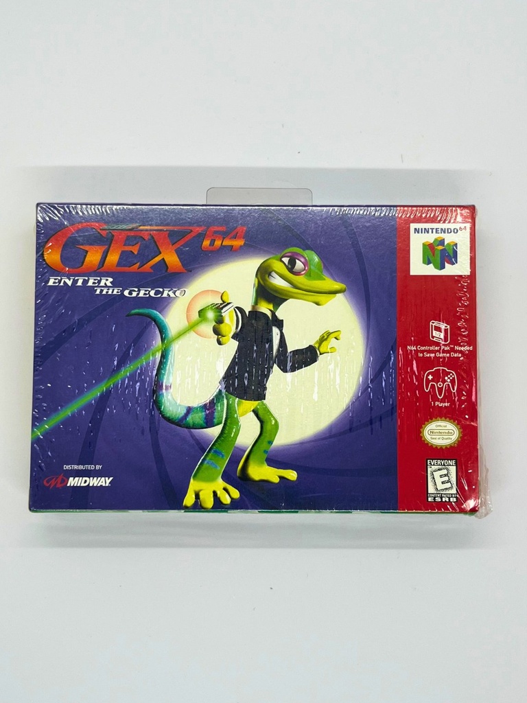 GEX 64: Enter the Gecko - Nintendo 64 - Sealed