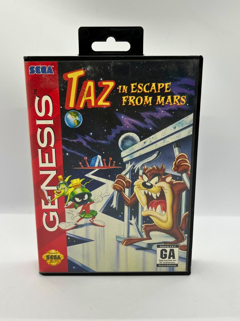 Taz in Escape from Mars - Sega Genesis - Used