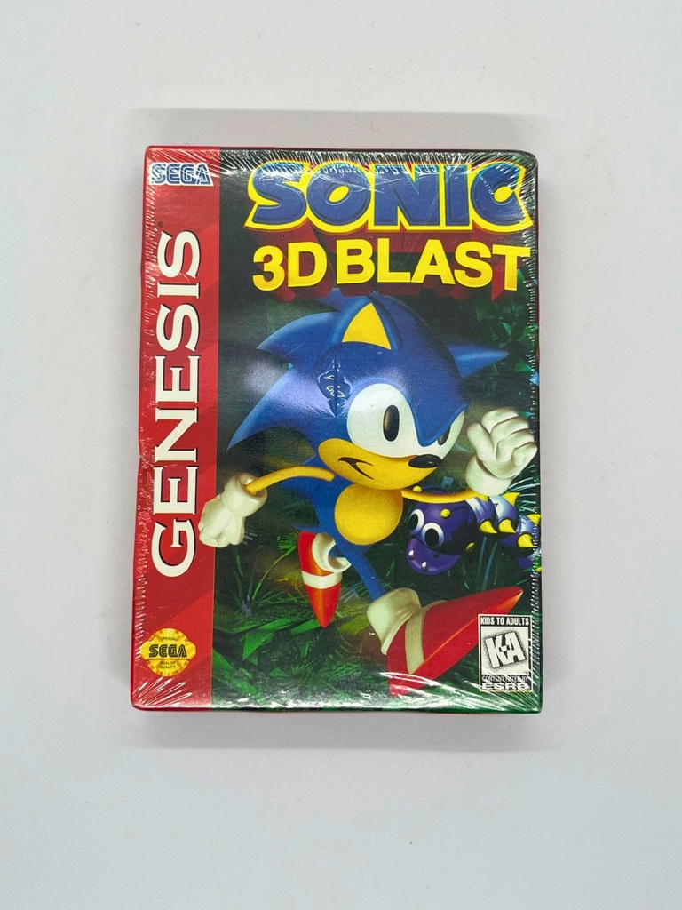 Sonic 3D Blast - Sega Genesis - Sealed