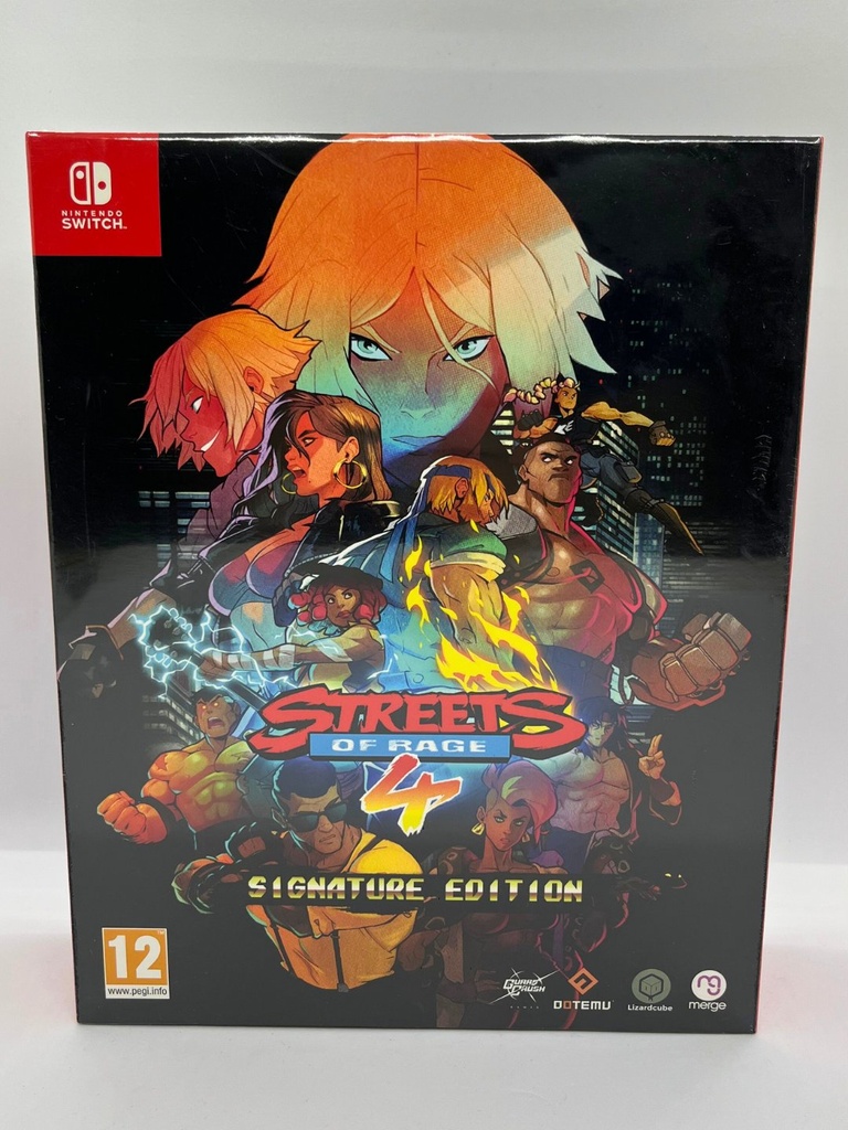 Streets of Rage 4 Signature Edition - Nintendo Switch - Sealed