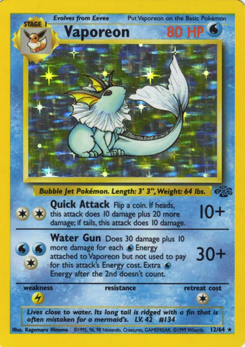 Vaporeon #12/64