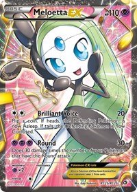 Meloetta EX - Full Art #25/25