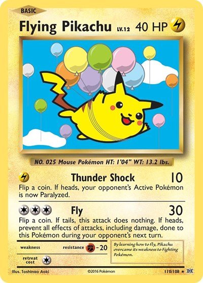 Flying Pikachu #110/108