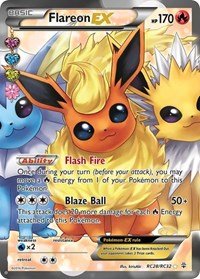 Flareon EX (Full Art) #28/32