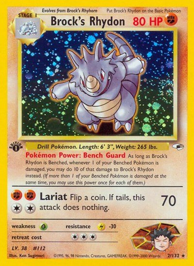Brock's Rhydon #2/132