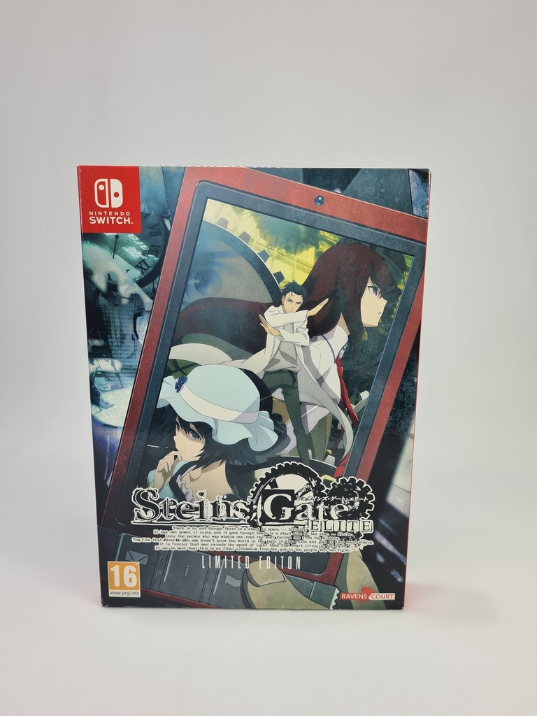 Steins Gate Elite [Limited Edition]  (No Game Cartridge) - Nintendo Switch - Like New, Used
