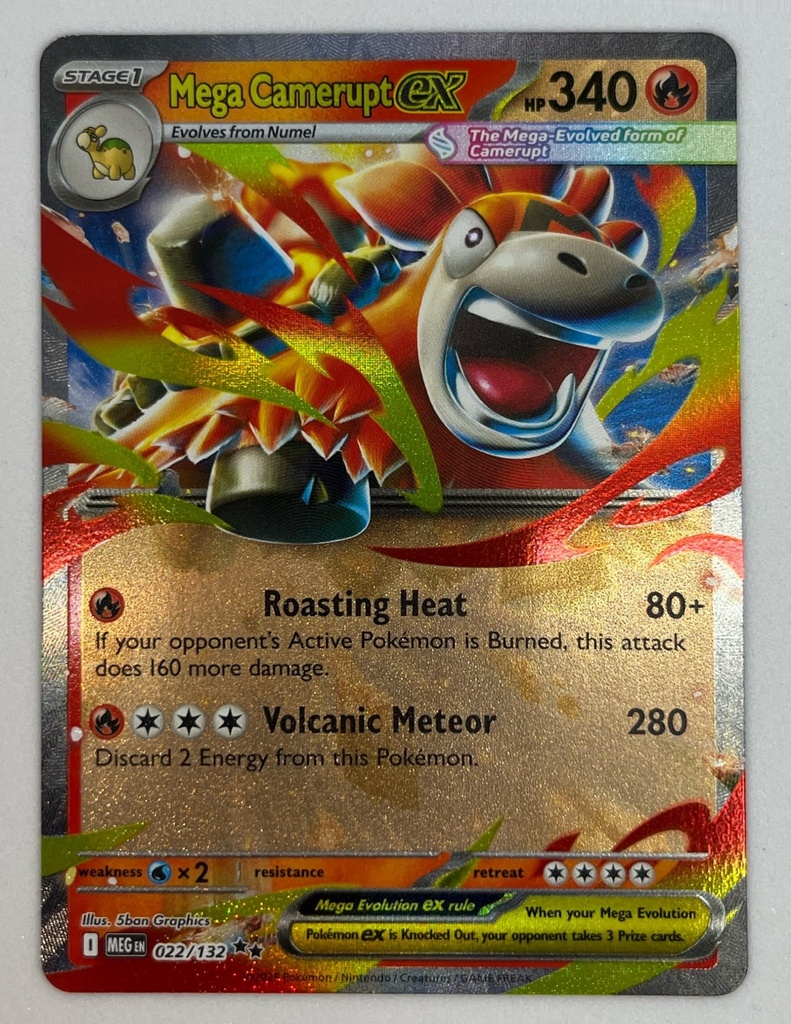 Mega Camerupt ex #022/132