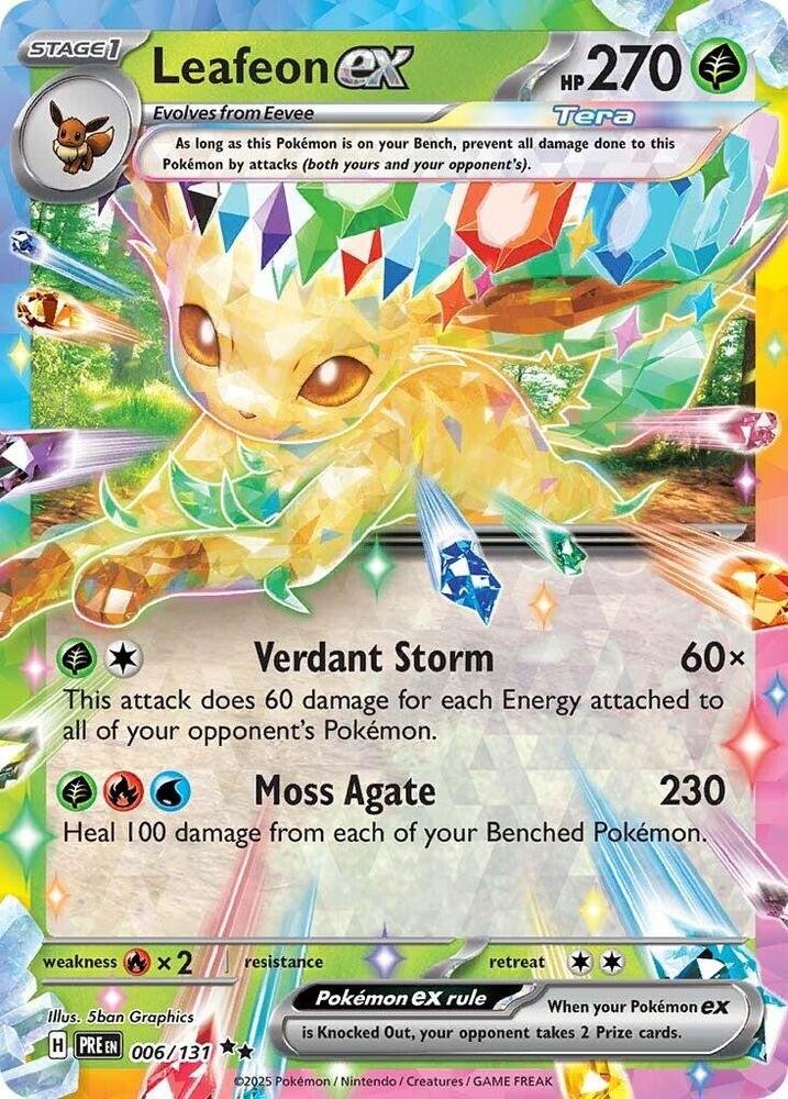Leafeon ex #6/131