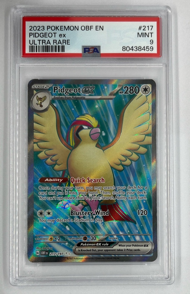 Pidgeot ex #217/197