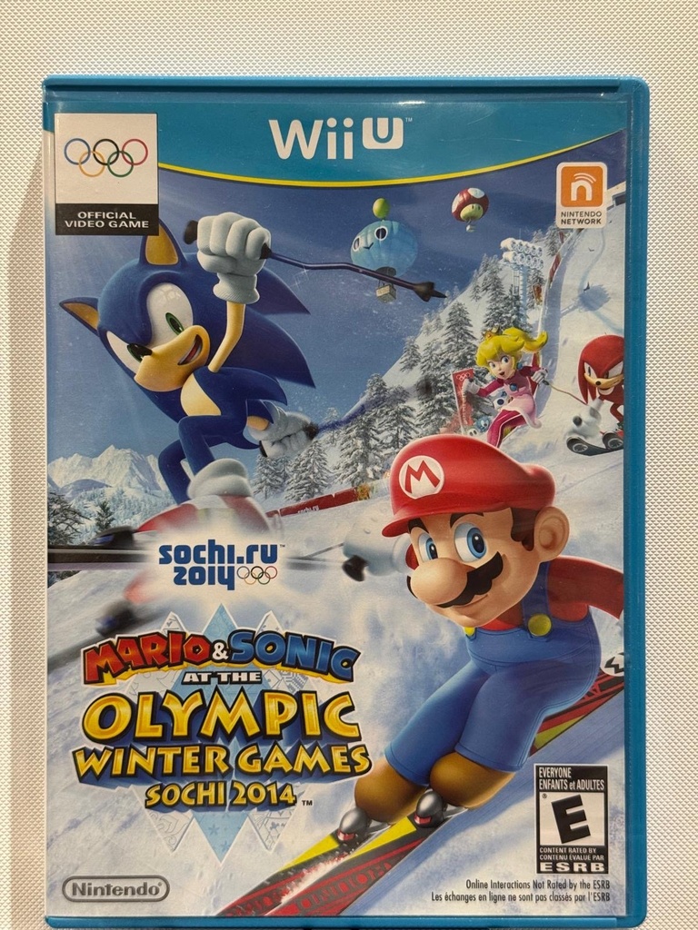 Mario & Sonic At The Olympic Winter Games: Sochi 2014 - Wii U - Condition: Used & like New