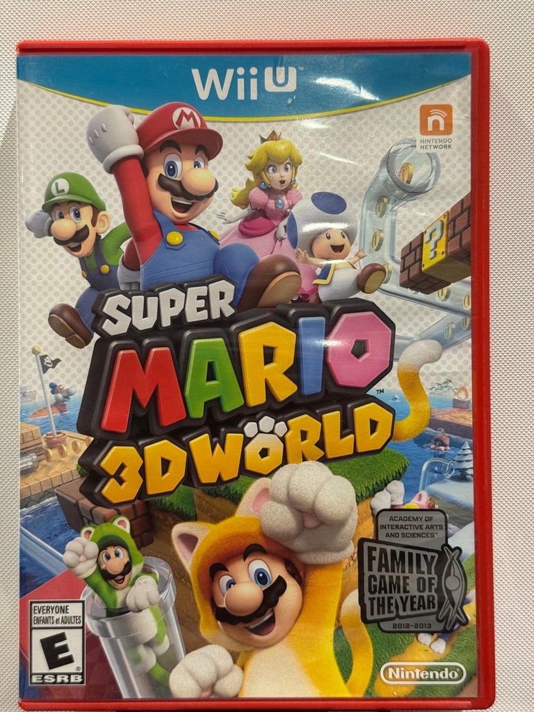 Super Mario 3D World [Family Game Of The Year] - Wii U - Condition: Used & like New