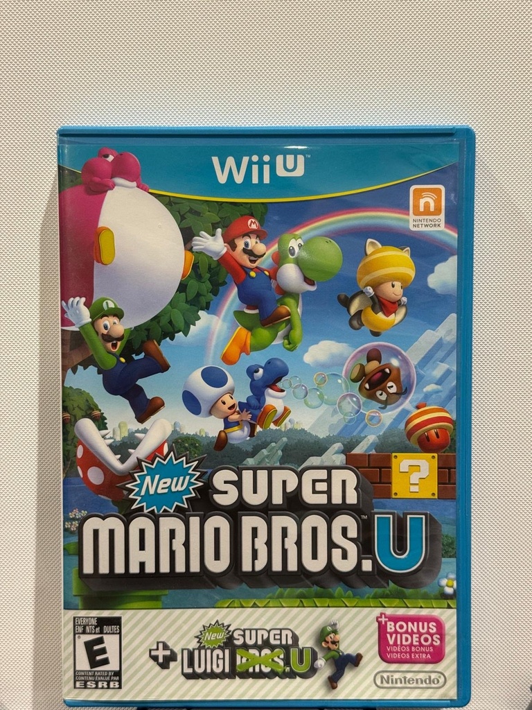 New Super Mario Bros. U + New Super Luigi U - Wii U - Condition: Used & like New