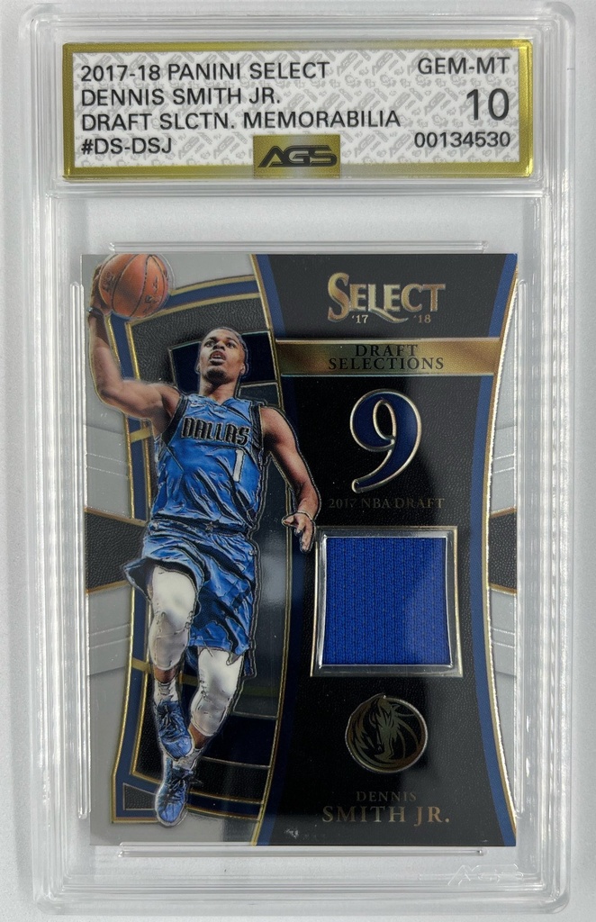 Dennis Smith Jr. – Draft Selections Memorabilia - Panini Select (NBA) -  #DS-DSJ - AGS 10