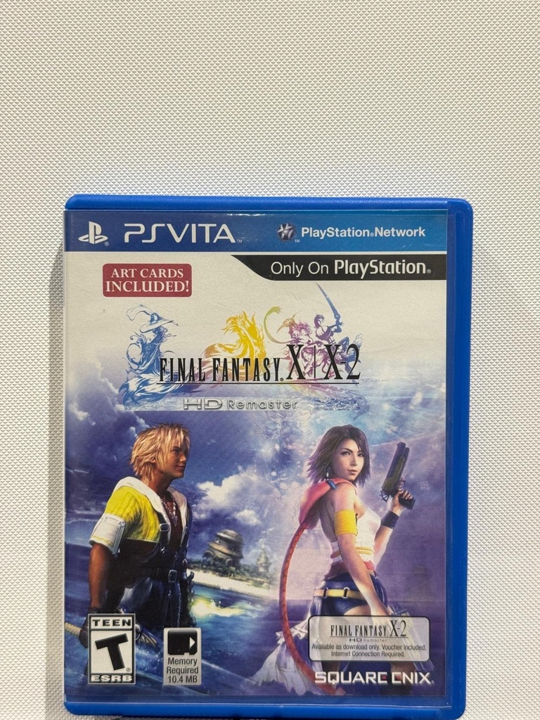 Final Fantasy X X-2 HD Remaster - Playstation Vita - Condition: Used & like New