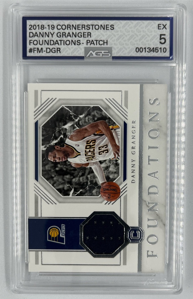 Danny Granger – Foundations Patch - Panini Cornerstones (NBA) -  #FM-DGR - AGS 5