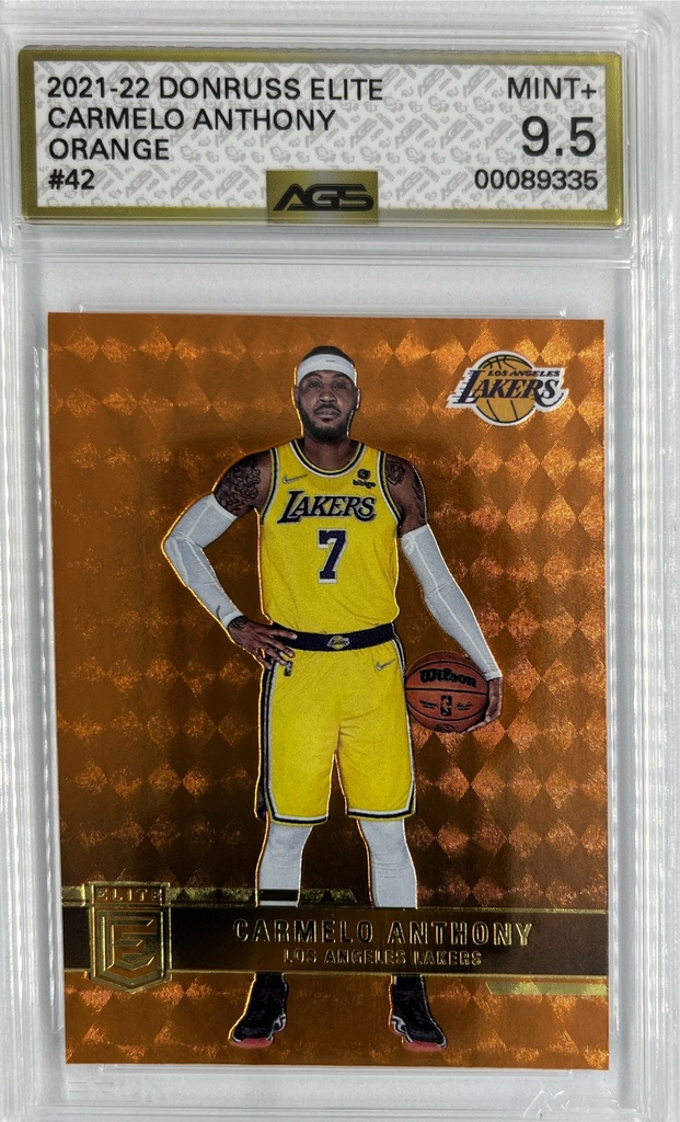 Carmelo Anthony – Orange - Donruss Elite (NBA) -  #42 - AGS 9.5