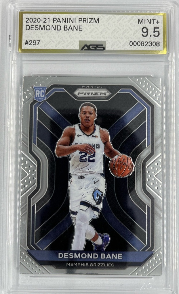 Desmond Bane - Panini Prizm -  #297 - AGS 9.5