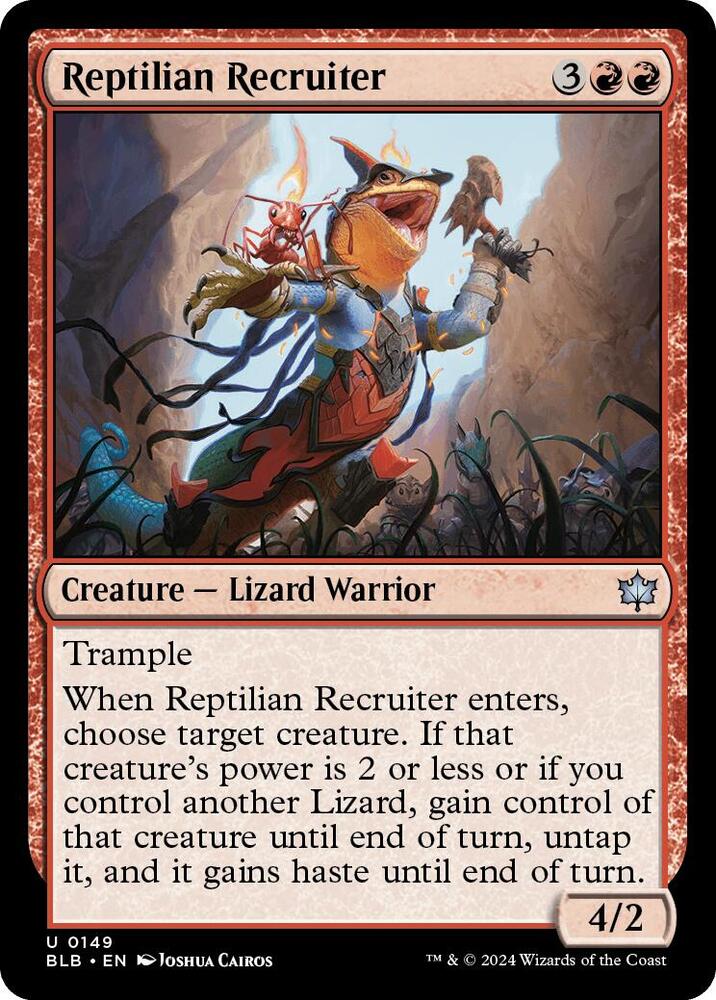 Reptilian Recruiter #149
