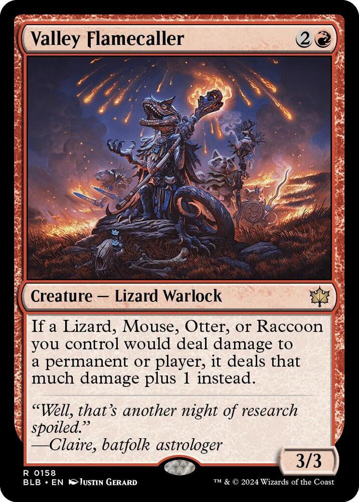 Valley Flamecaller #158