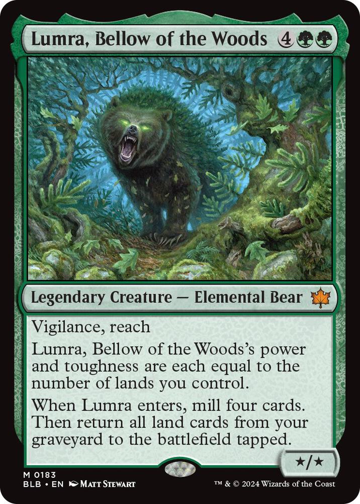 Lumra, Bellow of the Woods #183