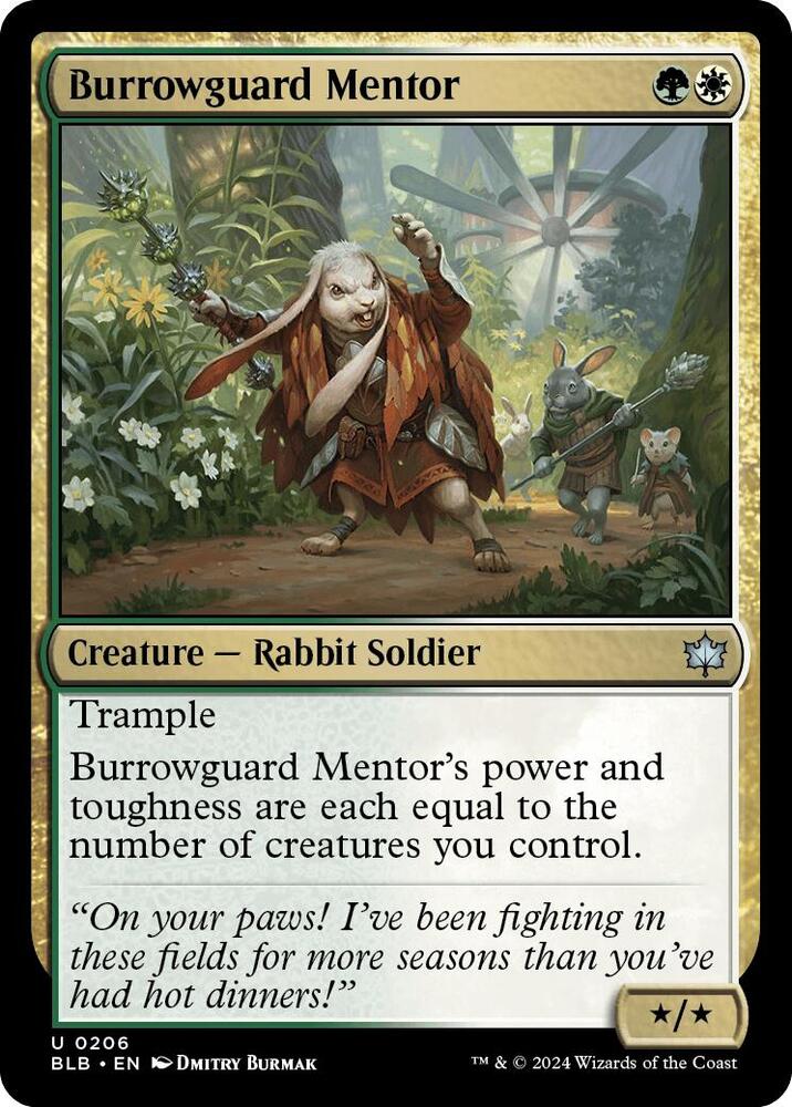 Burrowguard Mentor #206
