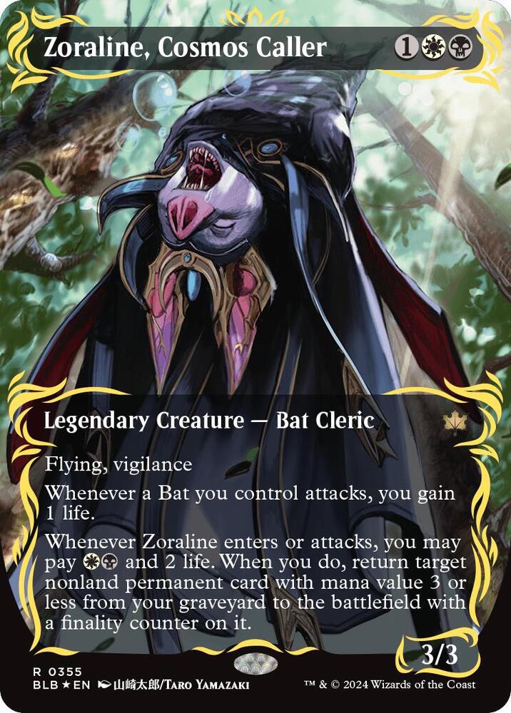Zoraline, Cosmos Caller (Raised Foil) #355