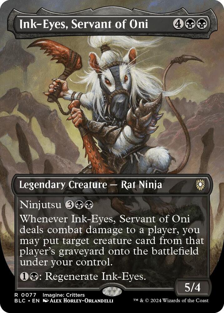 Ink-Eyes, Servant of Oni #77