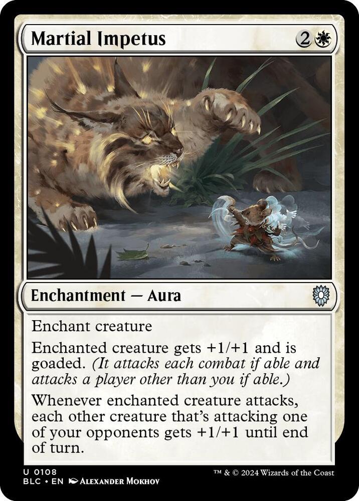 Martial Impetus #108