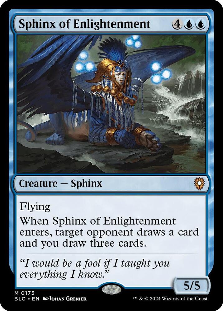 Sphinx of Enlightenment #175