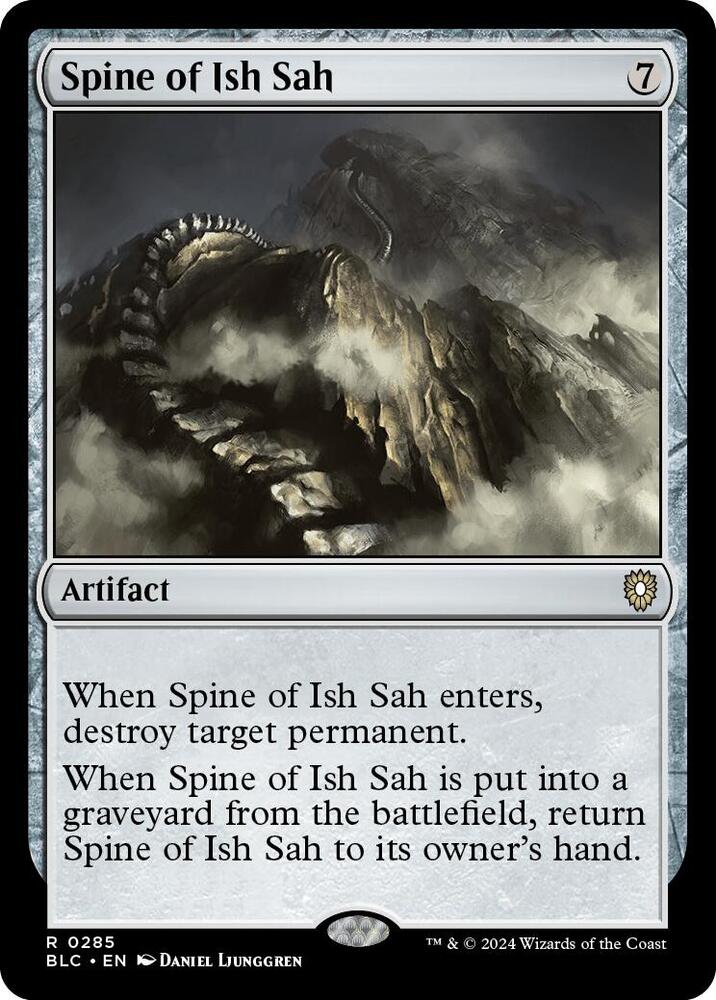 Spine of Ish Sah #285