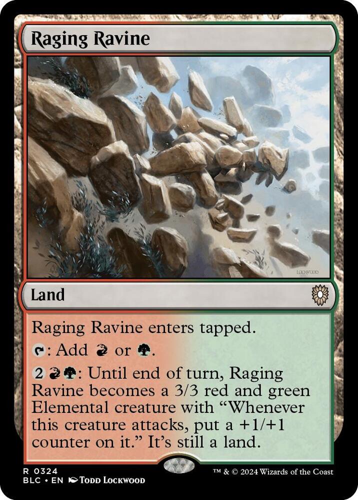 Raging Ravine #324