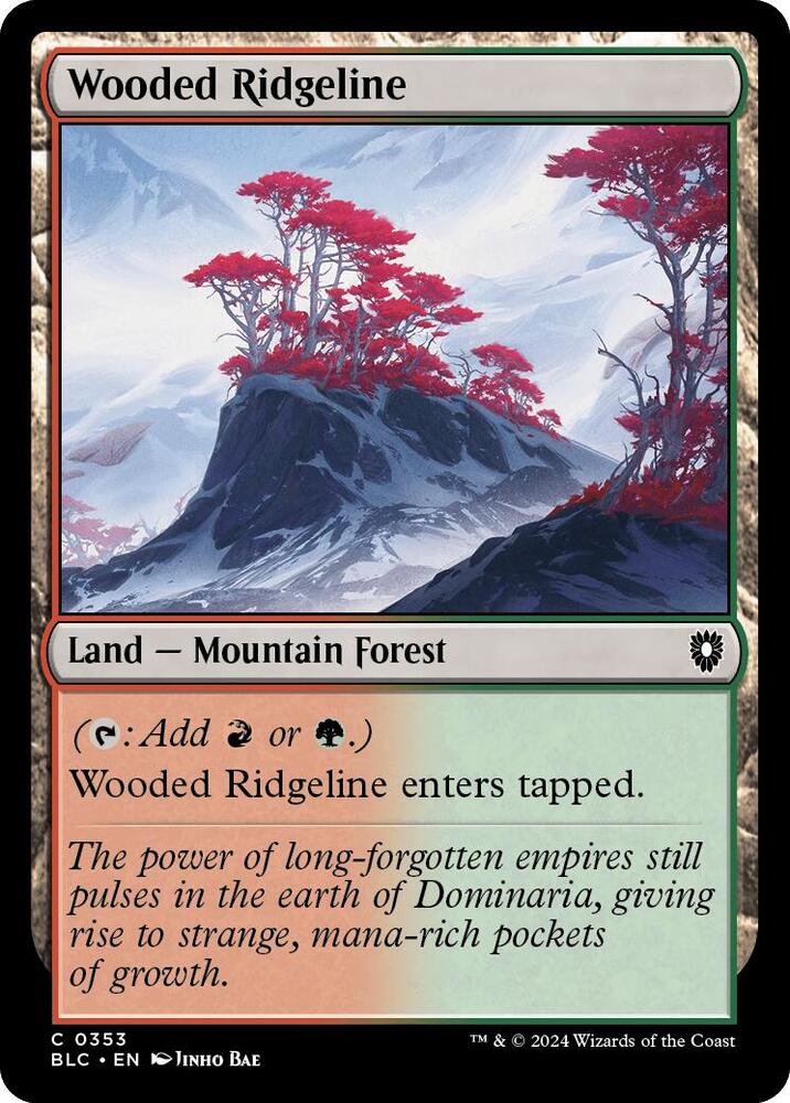 Wooded Ridgeline #353