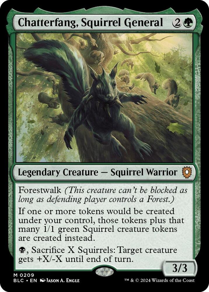Chatterfang, Squirrel General #209