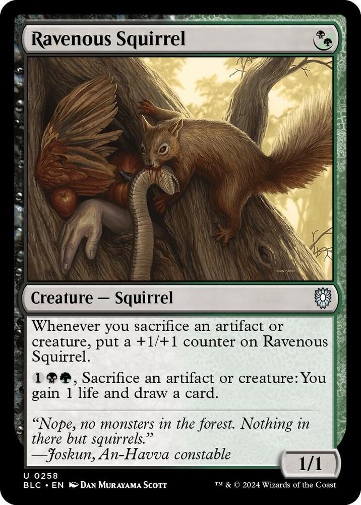 Ravenous Squirrel #258