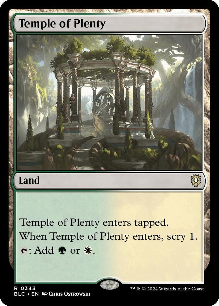 Temple of Plenty #343