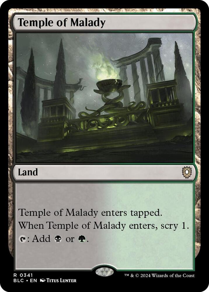 Temple of Malady #341