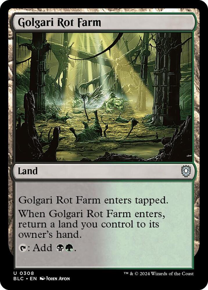Golgari Rot Farm #308