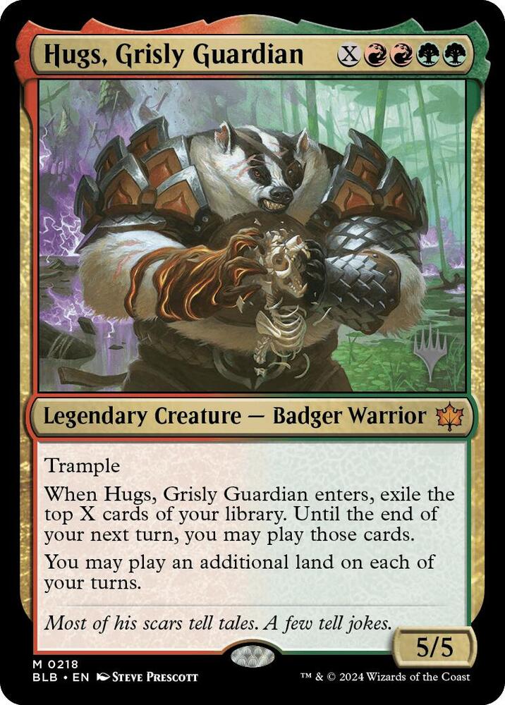 Hugs, Grisly Guardian #218