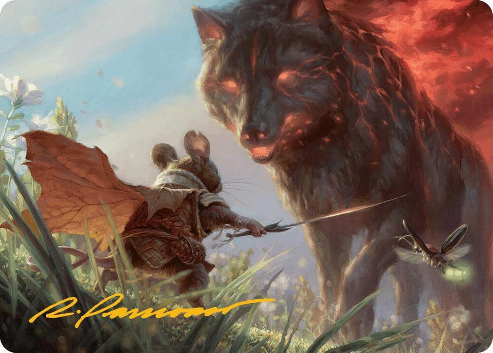 Repel Calamity Art Card (Gold-Stamped Signature) #2